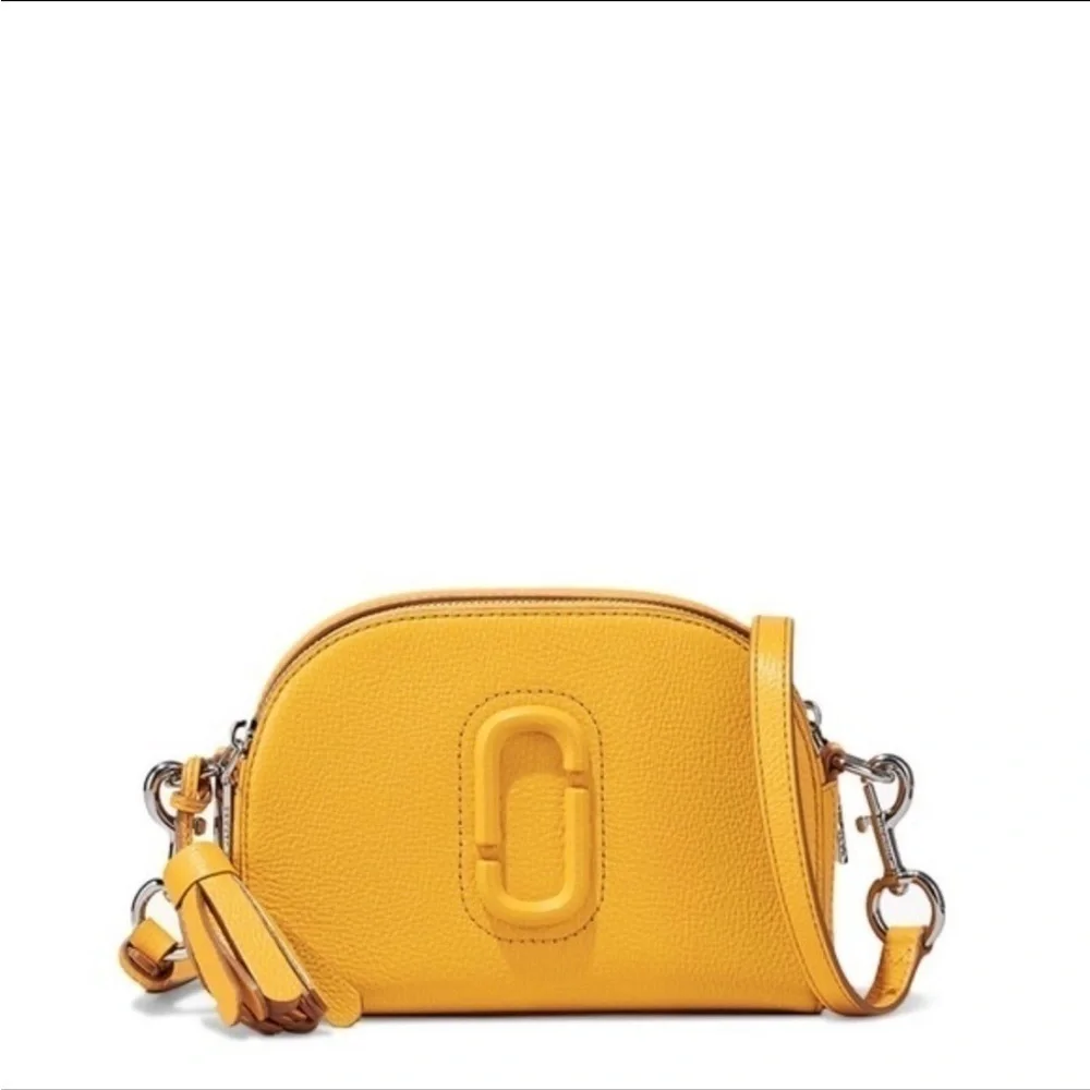 Marc jacobs shutter leather crossbody bag